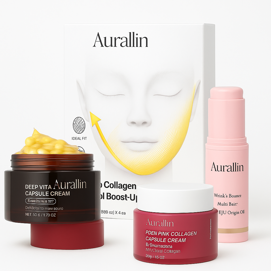 Pack Signature Aurallin™ – Soins Visage Éclat & Jeunesse (4 soins experts)