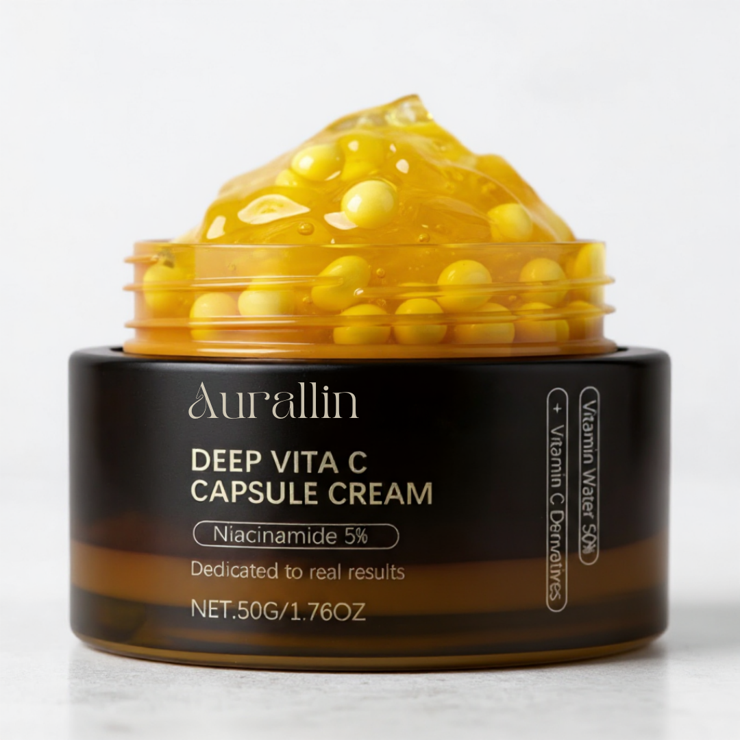 Crème Capsules Vitamine C & Niacinamide – Teint Éclatant