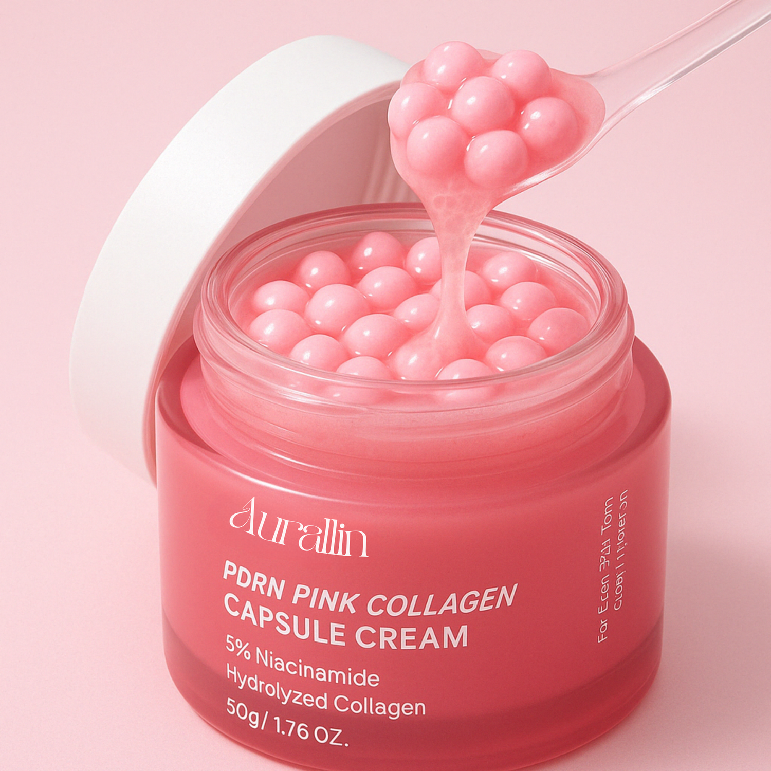 Crème Capsules Collagène Rose – Raffermissante & Régénérante