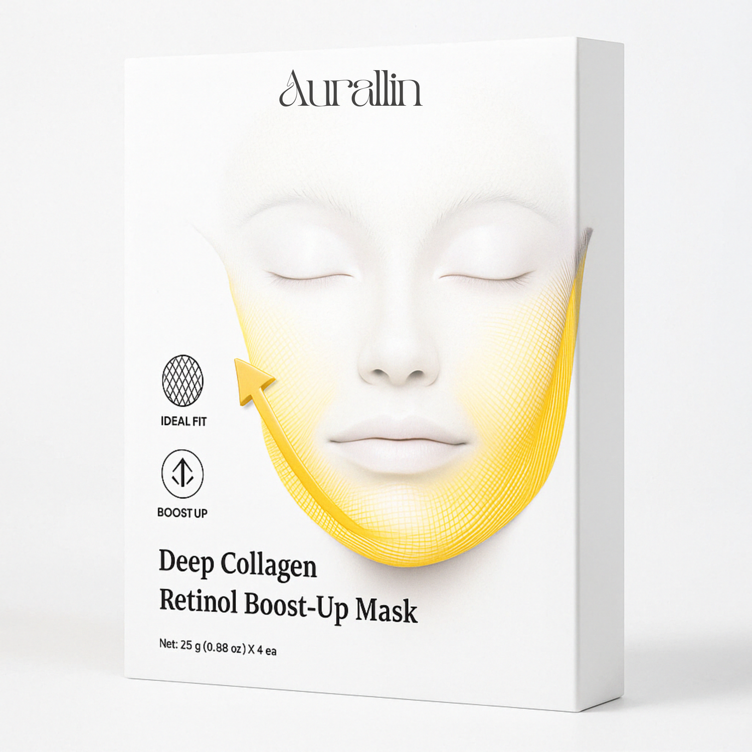 Deep Collagen Retinol Boost-Up Mask ( Lot de 4 )